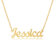 Load image into Gallery viewer, Custom Necklaces Personalized 18k Plate Gold