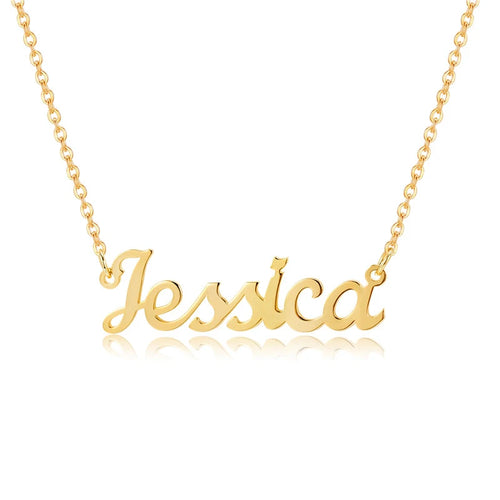 Custom Necklaces Personalized 18k Plate Gold