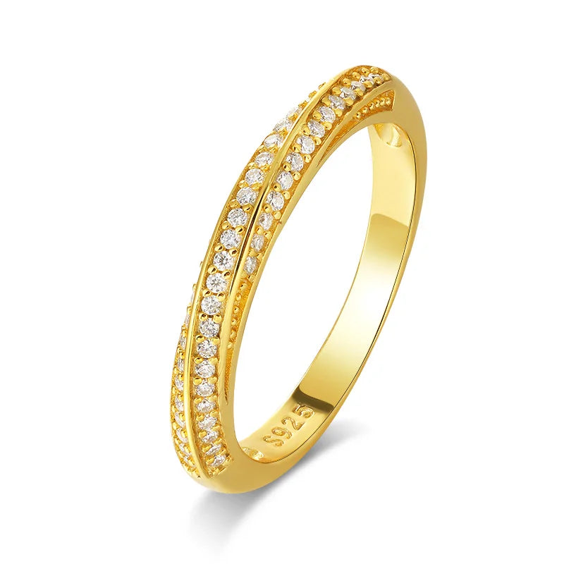 Moissanite Rings s925 Sterling Sliver