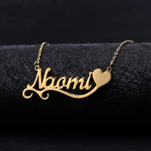 Load image into Gallery viewer, Custom Necklaces Personalized 18k Plate Gold